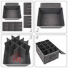 Stemware Storage Cases, Wine Glass Storage Box Containers for Glassware