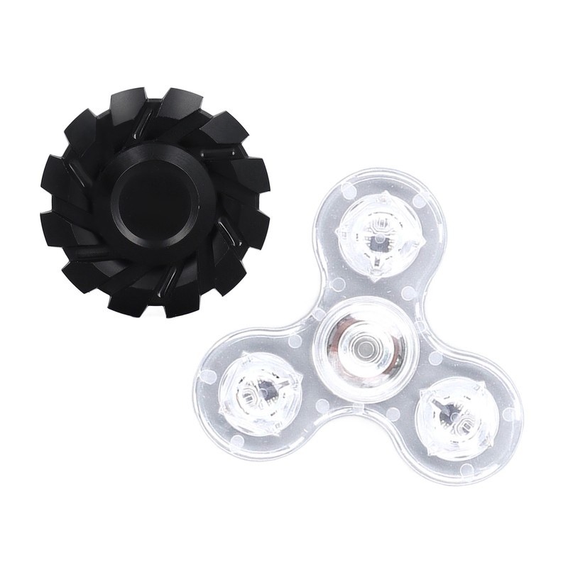 Luminous Fingertip Rotating Toy Stress Reduction and Anxiety Relief Cool