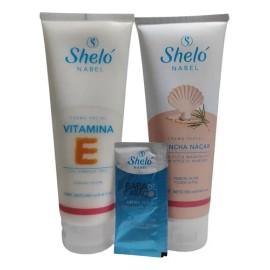 Crema Concha Nacar Y Crema De Vitamina E Shelo Nabel +regalo