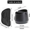 Caja de Café Espresso de 7 pulgadas 2PCS, Caja de