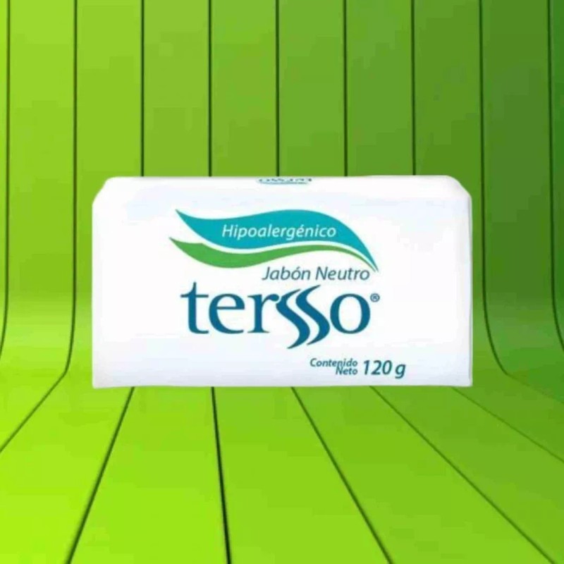Tersso Jabón Neutro 1 Pieza De 120g Hipoalergénico