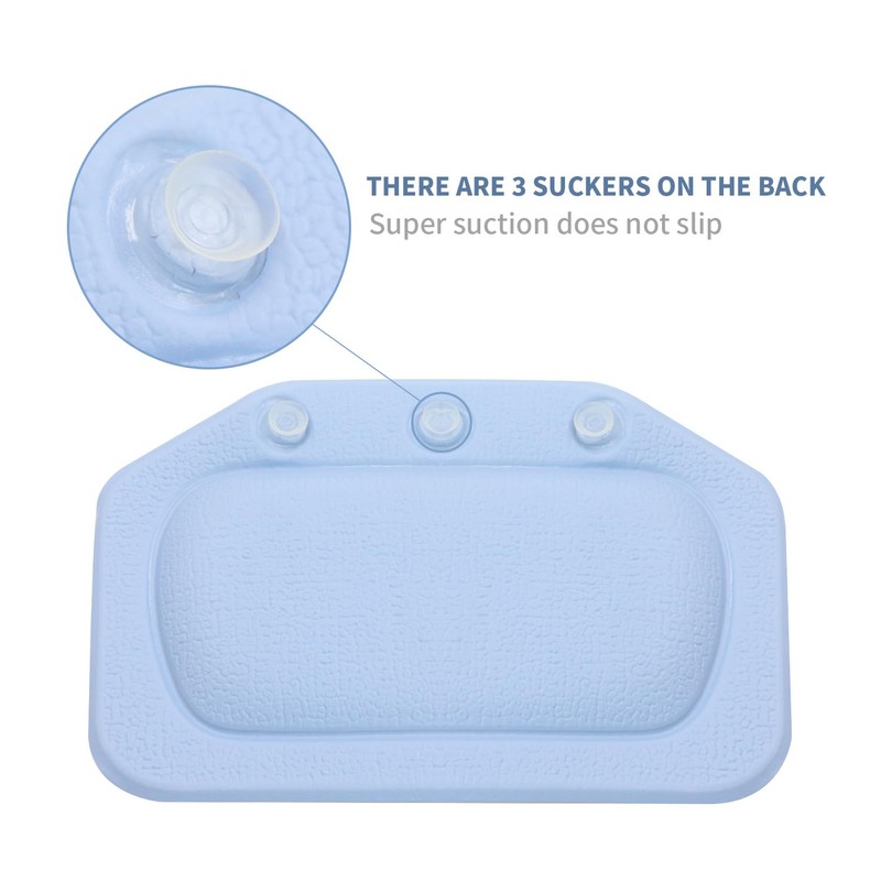 Bath Pillow Bath Spa Pillow Bath Pillow with Non-Slip Suction