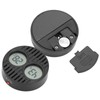 Round Hygrometer Thermometer ℃/℉ Digital Display High Accuracy Cigar Box