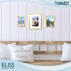 Icona Bay 5x7 Gold Picture Frame, Modern Style Wood Composite