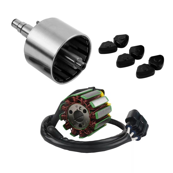 TCMT Stator Coil Magneto Rotor Assy Flywheel Fit For Yamaha