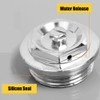 4 Pcs 3/4" Male Radiator Air Valve, Manual Radiator Air