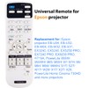 Universal Projector Remote Control, Compatible with All Epson Projector, Home