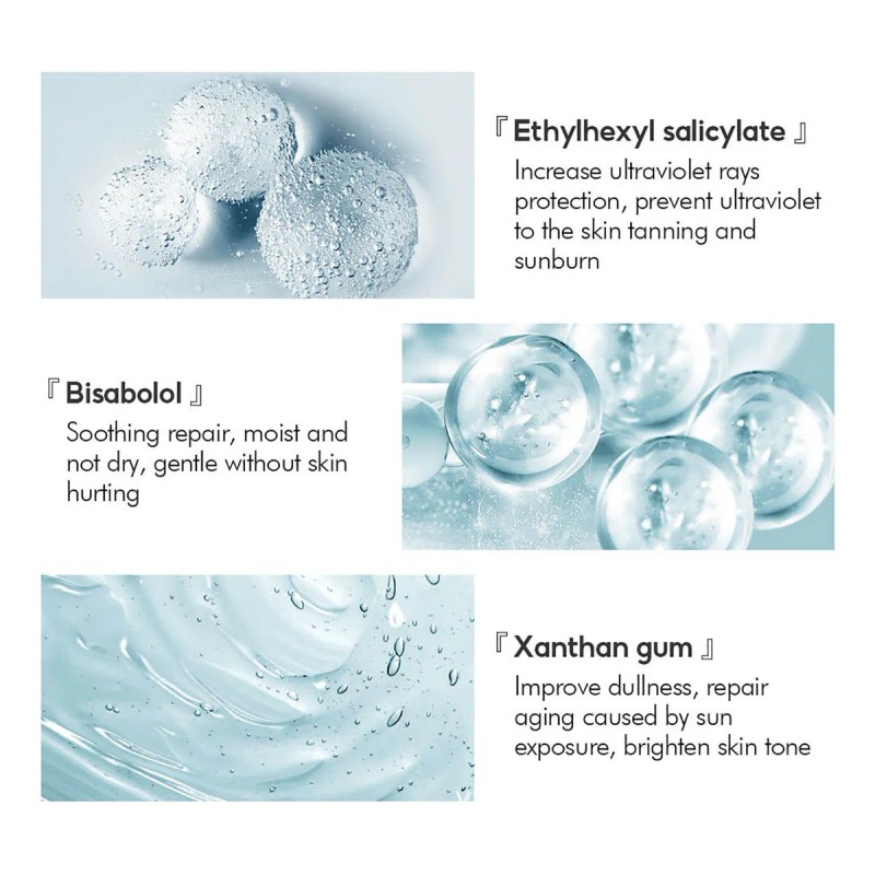 El Protector Solar Es Refrescante, No Grasiento, Iluminador