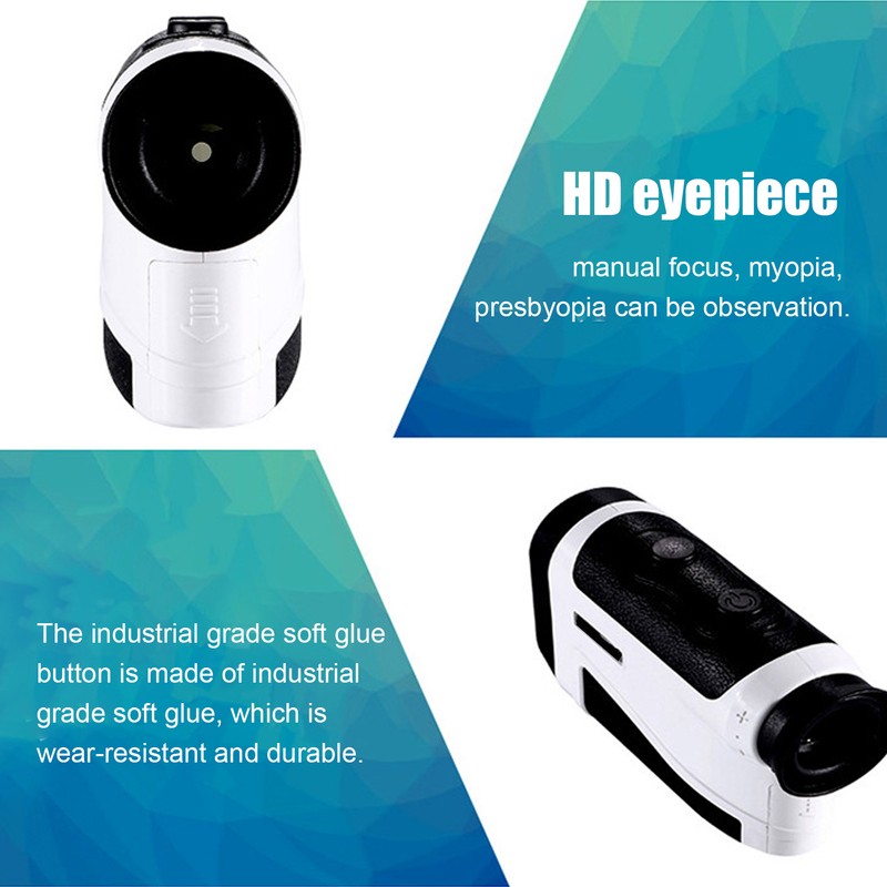 HK1200H Handheld Rangefinder Distance Finder Angle Height Scan Measure Mode