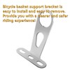 Luoyuanjia Bicycle Basket Support Bracket for Bicycle, 2 Pcs Frame