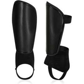 DAWRIS Football Shin Pads - Shin Guards with Ankle Protection - Protective Gear for Boys Girls Men
