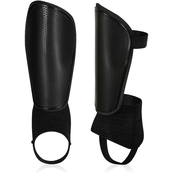 DAWRIS Football Shin Pads - Shin Guards with Ankle Protection