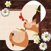 Nepnuser Happy Groundhog Day Table Runner Spring is Coming Decoration