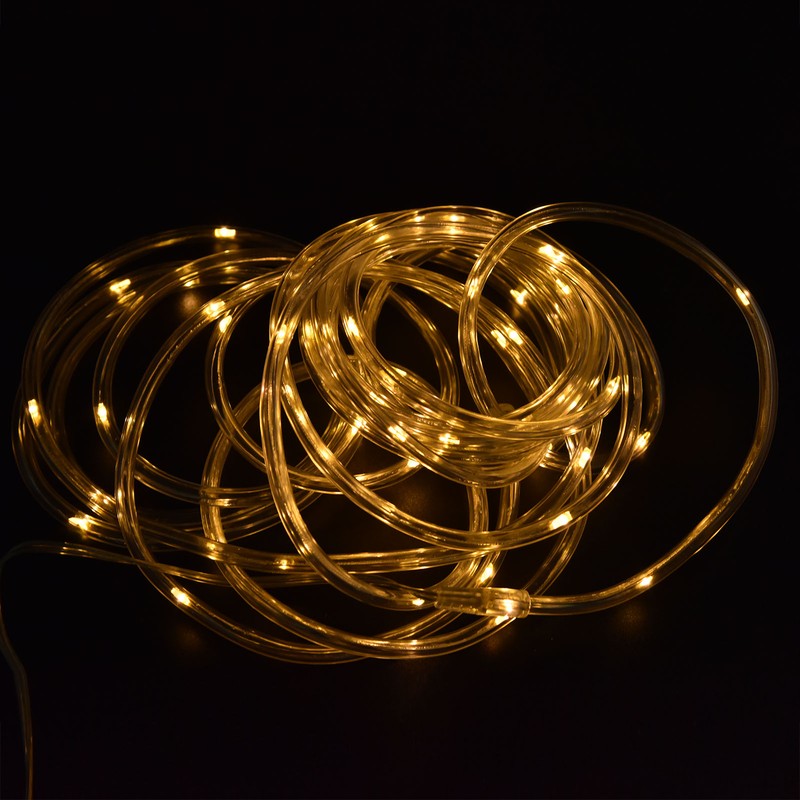 Solar String Light 7m 50LEDs Solar Tube Light Outdoor Waterproof