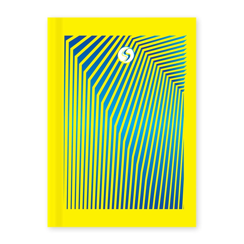 Silvine A5 Hardback Notebook, 160 Pages (80 Sheets) Ruled 8mm