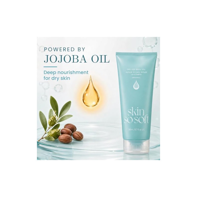 Avon Skin So Soft - Aceite corporal gel original, 6.7
