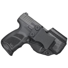 IWB Sweat Guard Holster - Inside The Waistband Holster - fits HK CC9 (Carbon Fiber, Right)