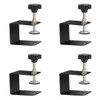 RekiLife Clamps, C-Shaped Clamps, Desk, C-Shaped, Fixing Hardware, Small, Furniture,