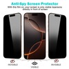 pehael Pehael [3+3Pack] Privacy Screen Protector for iPhone 16 Pro