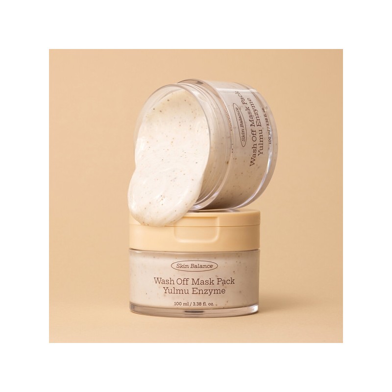 Skin Balance Yulmu Enzyme Wash-Off Mask Pack 100ml / 스킨