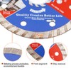 BRSCHNITT Diamond Cutting Disc 1 Pack / 4 Pieces 105