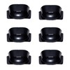 OKKO Billiard Pool Table Rubber Gulley Boots, Set of 6