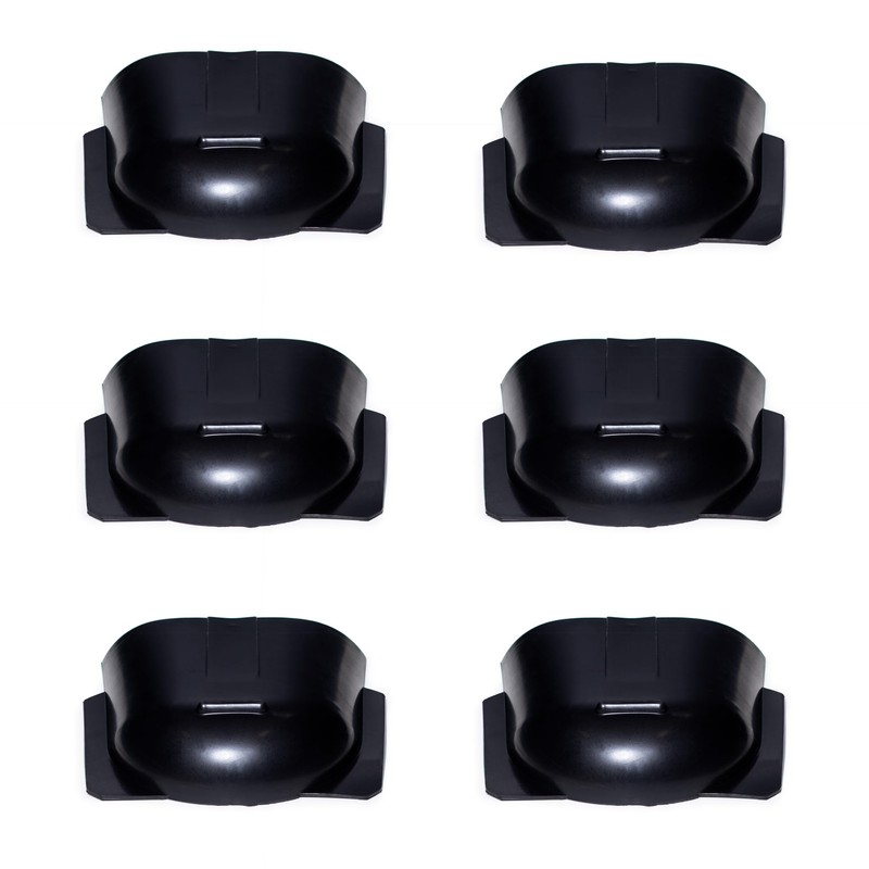 OKKO Billiard Pool Table Rubber Gulley Boots, Set of 6