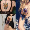 6 Sheets Temporary Dragonfly Tattoo Dragonfly Tattoo Butterfly Tattoo AI