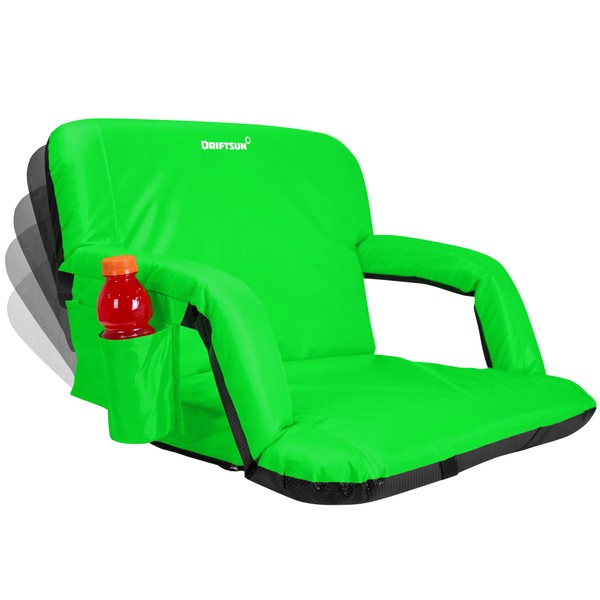 Driftsun Extra Wide Stadium Seats with Back Support - Deluxe