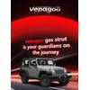 Vepagoo Front Hood Struts fit Jeep Wrangler JK & Unlimited