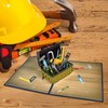 Magic Ants 3D Pop-Up Tool Box Card, Craftsman Birthday Card,