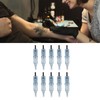 10pcs Stainless Steel Cartridge Needles Set Professional Salon Disposable Cartridge