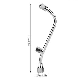 Yosoo123 Dos boquillas de nebulización, Dos boquillas de nebulización Pulverizador atomizador agrícola de Alta presión Riego eficiente en Agua