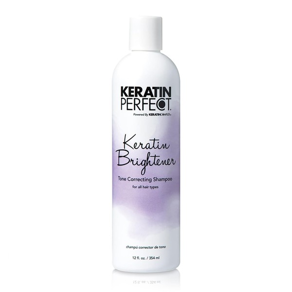 Keratin Brightener Shampoo by Keratin Perfect for Unisex - 12 oz Shampoo