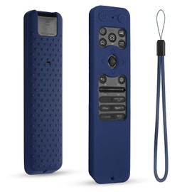 DUOLAXMENG Cover for LG TV Remote MR25GA/AKB76046612,Compatible with LG 2025 C5/M5/B5/G5 Series TV Remote Controls,Drop and Scratch Resistant Remote Case with Lanyard (Dark Blue)
