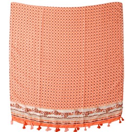 FAIRYGATE Ladies Scarfs and Shawls Fashion Elegant Floral Shawl Gift for Women Girls Tassel Scarves 68007