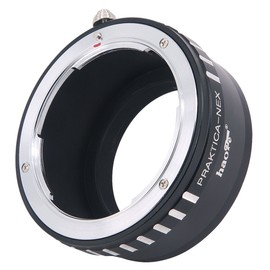 Haoge Manual Lens Mount Adapter for Praktica B PB Mount Lens for Sony E-mount NEX Cameras as α NEX, Nex-5N, Nex-7, Nex-7, A6500, A6300, A6000, A5000, A3500, A3000, A3000, Nex-VG10, VG2 0