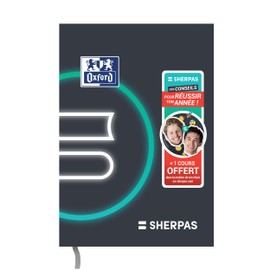Oxford Editions SHERPAS diary 15 x 20 cm Sept 2024 – Sept 2025 352 pages Softcover Black French