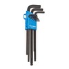 PARKTOOL Hex Wrench Set, 9-piece Set, Size: 0.06/0.1/0.1/0.1/0.04/0.2/0.23/0.23/0.23/0.23/0.23/0.23/0.23/0.23/0.23/0.39/0.43 inches (