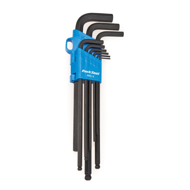 PARKTOOL Hex Wrench Set, 9-piece Set, Size: 0.06/0.1/0.1/0.1/0.04/0.2/0.23/0.23/0.23/0.23/0.23/0.23/0.23/0.23/0.23/0.39/0.43 inches (