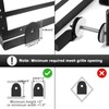 ROMELACK Grille License Plate Holder Front Mount Bracket All-Around Adjustable