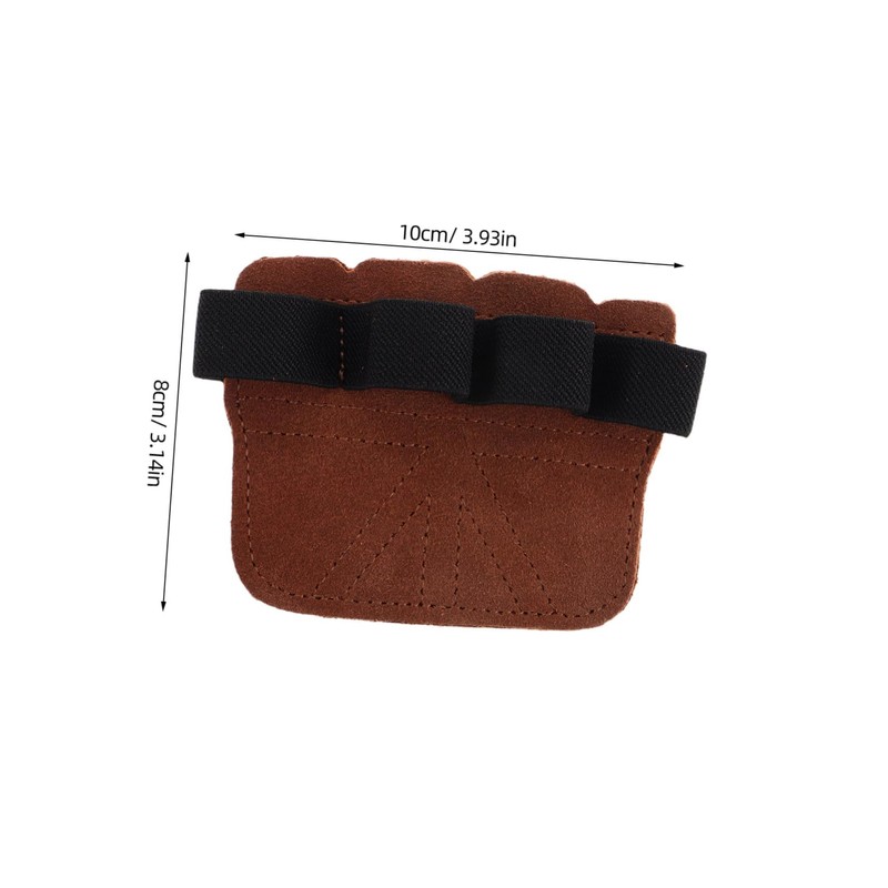 Sosoport Grip Pads for Weightlifting Durable Fake Leather Workout Gloves