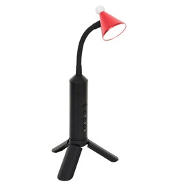 Desk LED Lamp Dimmable Eye-Caring 3 Color Modes 10 Brightness 2700-6500K Touch Button by USB Charging Tripod Design for Home Office Bedroom Kitchen Rechargeable Battery Operated Desktop Light Nightstand Reading