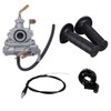 BH-Motor New Carburetor Grip Casing Throttle Cable For Honda CT70