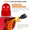 Saladulce 120dB Adjustable Loud Siren Alarm, Industrial Sound & Light