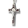 Joseph's Workshop Saint Benedict Brown Cross Keychain – Classic Benedictine