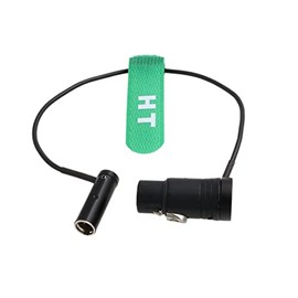 HangTon Audio Cable for Canon C70 Blackmagic BMPCC 4K 6K Pro Camera Video Assist Monitor Mini XLR TA3M to XLR 3 Pin 30cm
