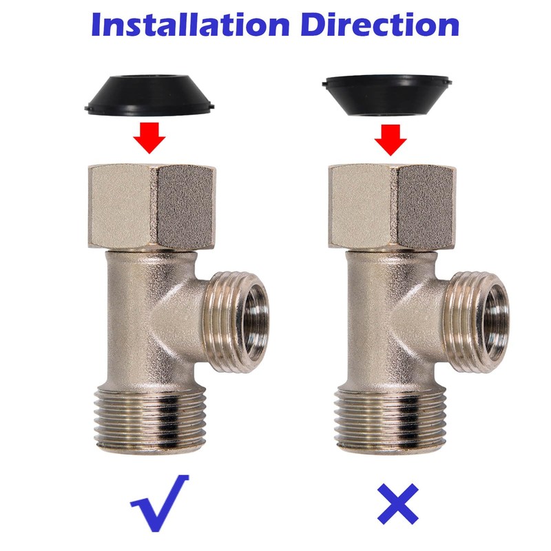 Bidet T Adapter - T Valve Adapter for Bidet, Made