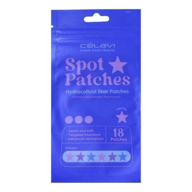 Paq 36 Spot Patches Parche Acne Estrella Dia Y Noche