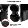 JWWY Front Cup Holder Ring Surround Trim Fit for 2011-2021